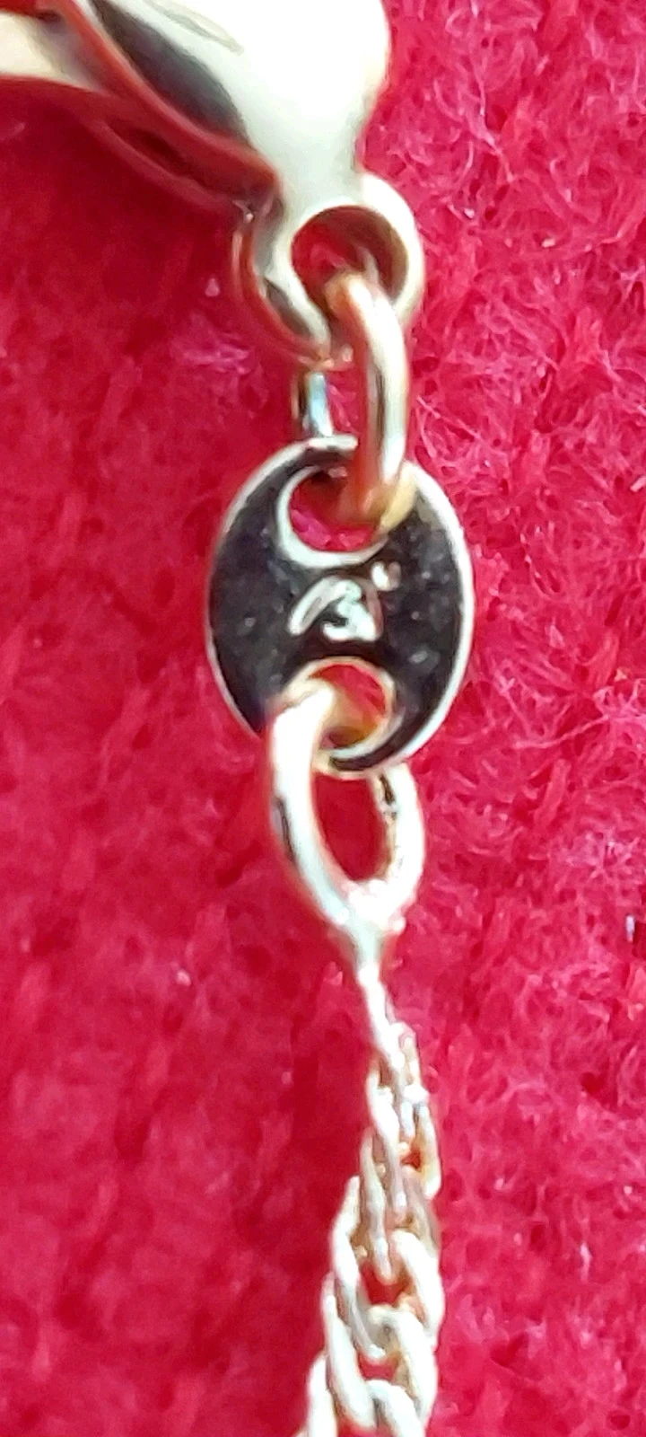 Collier chaîne Singapour & Pendentif Œil Céleste Protecteur doré. – photo 5